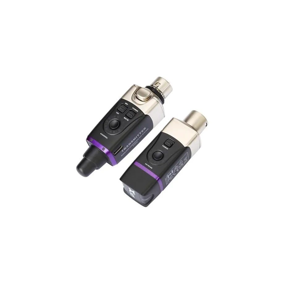 XVive XVive U35C Microphone Wireless System for Condenser Microphones 5.8 GHz zestaw bezprzewodowy do mikrofonu pojemnościowego - zdjecie 4