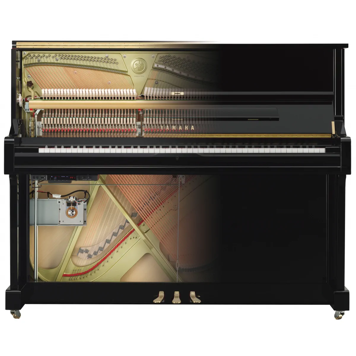 YAMAHA Yamaha U3 TA3 PE pianino klasyczne TransAcoustic - zdjecie 7