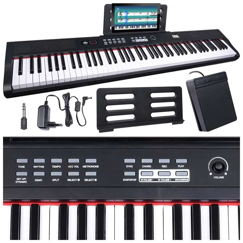 DNA DNA PP 88 pianino cyfrowe pełnowymiarowe keyboard
