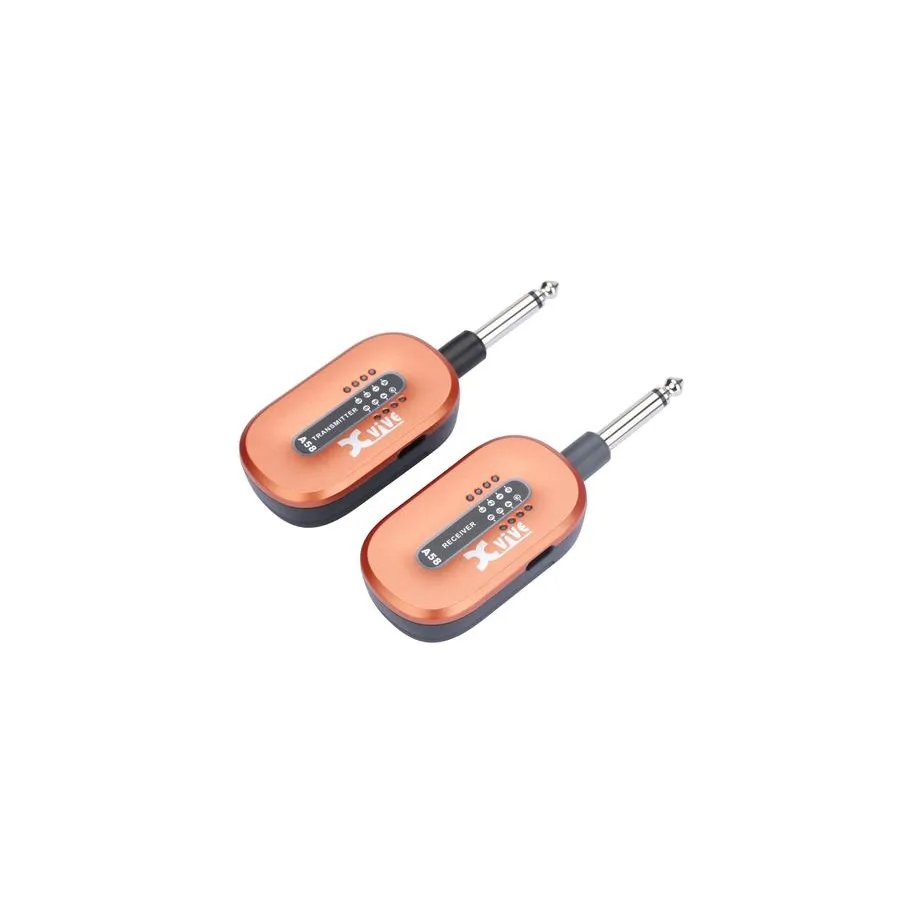 XVive XVive A58 Guitar Wireless System 5,8GHz Orange system bezprzewodowy - zdjecie 4