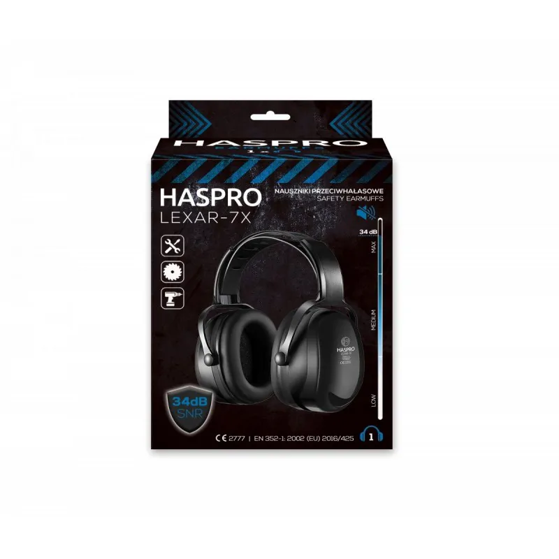 Haspro Haspro Lexar-7X słuchawki wygłuszające - wyciszacze - zdjecie 5