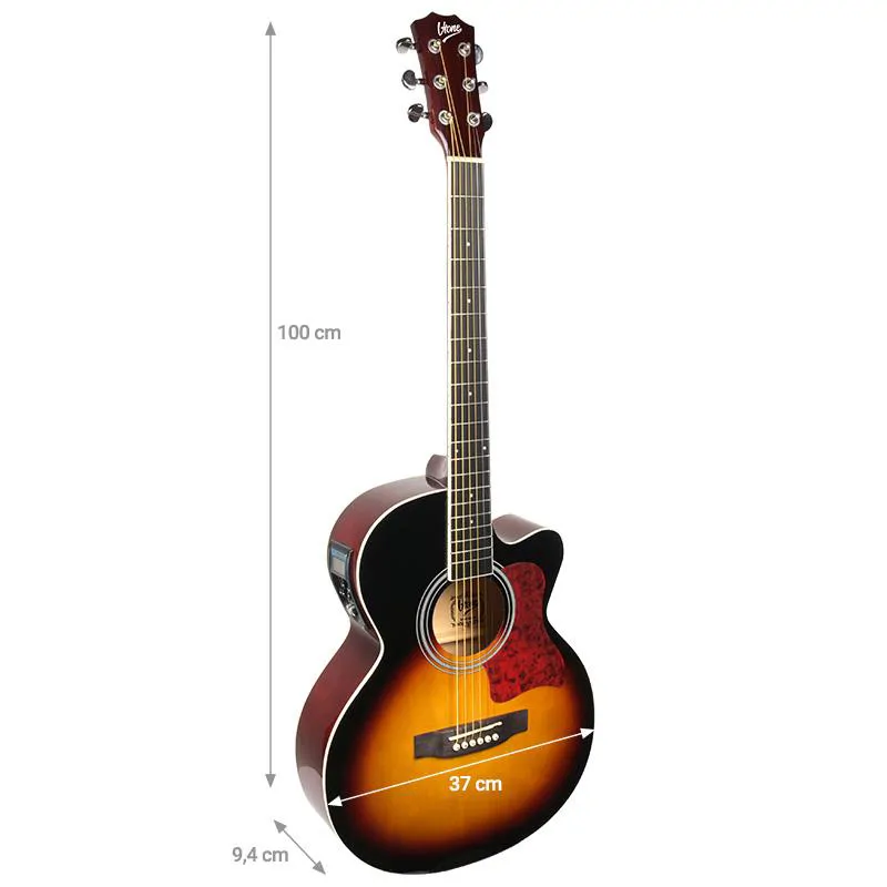 V-TONE V-TONE EAG SET SB gitara elektroakustyczna + wzmacniacz gitarowy - zdjecie 2