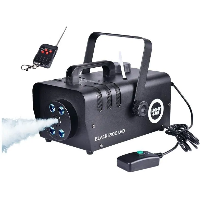 LIGHT4ME LIGHT4ME BLACK 1200 LED wytwornica dymu mgły