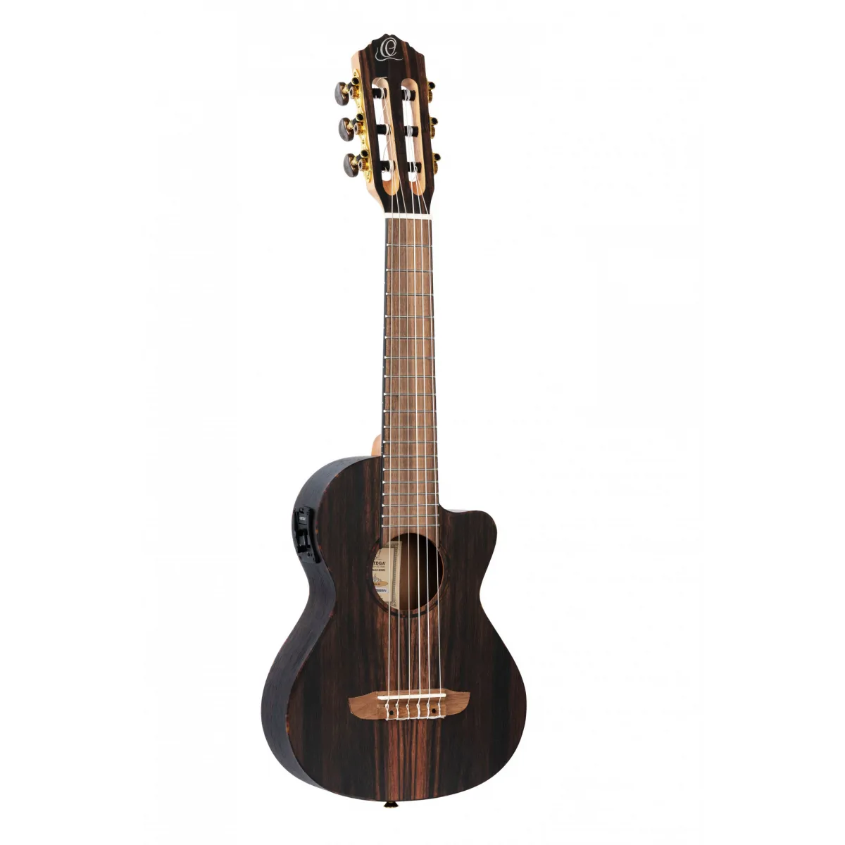 Ortega Ortega RGL5EB-CE Guitarlele Ebony z przystawką