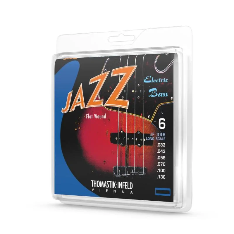 Thomastik Thomastik JF346 Flatwound Jazz Bass – Struny Basowe 5-String 043–118