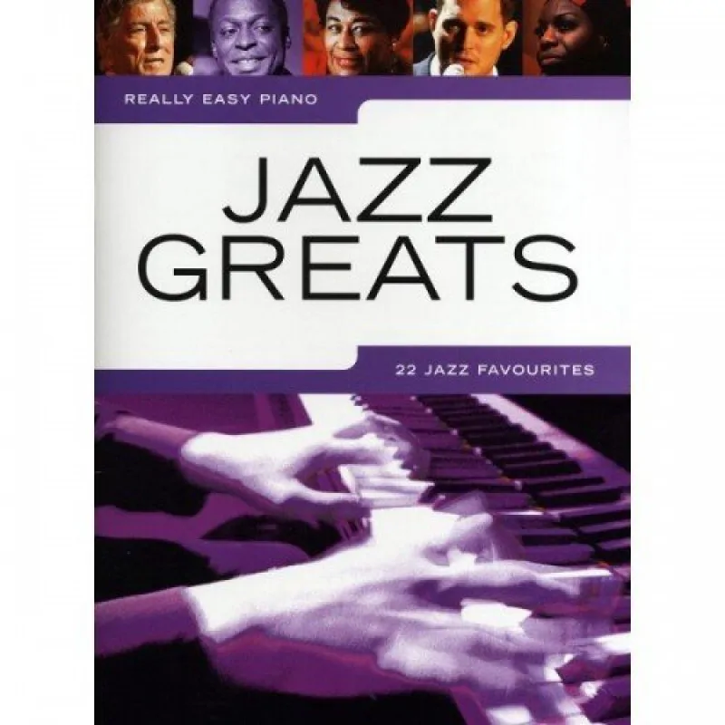 Wise Publications Really Easy Piano: Jazz Greats - nuty na fortepian