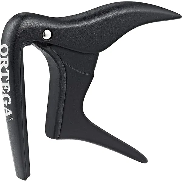 Ortega Ortega OCAPOUKE-SBK satin black Kapodaster do Ukulele, banjo, mandoliny