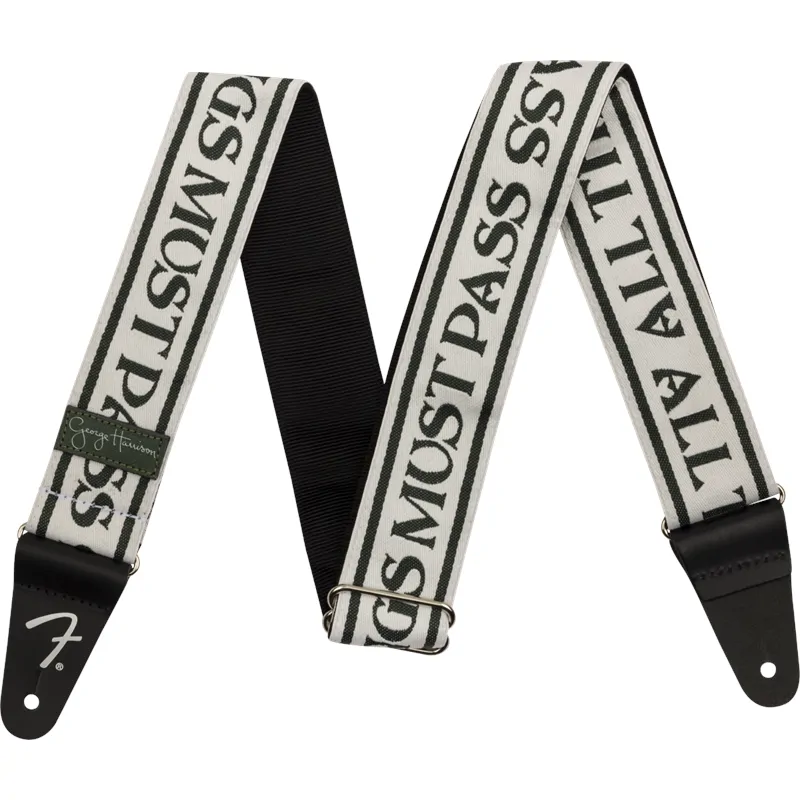 FENDER Fender George Harrison All Things Must Pass Logo White/Black 2"