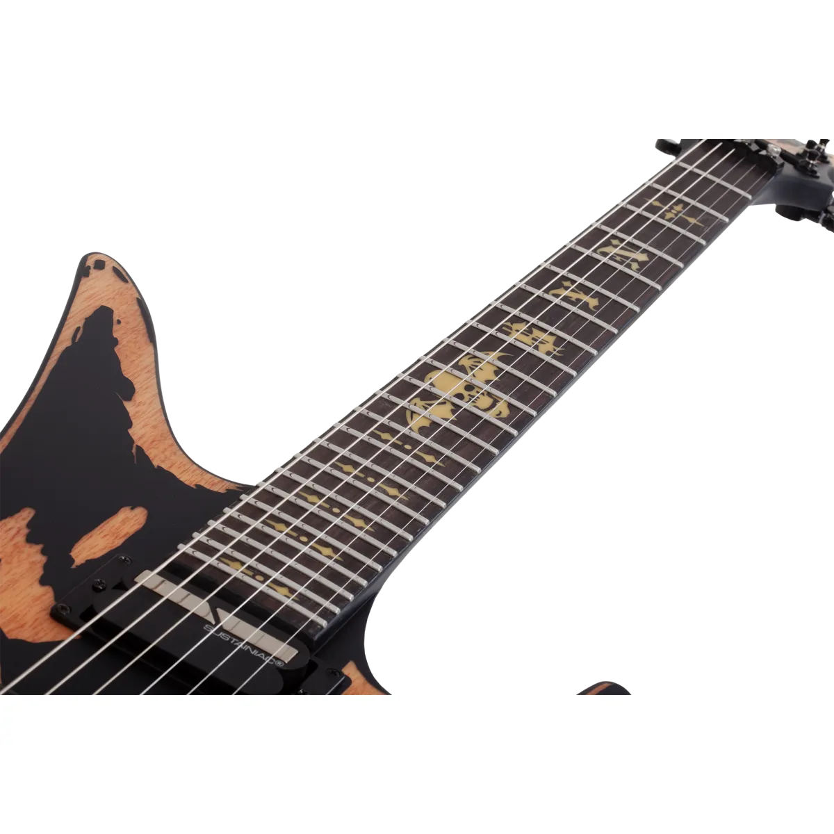 SCHECTER Schecter Synyster Custom-S Relic Satin Black - zdjecie 15