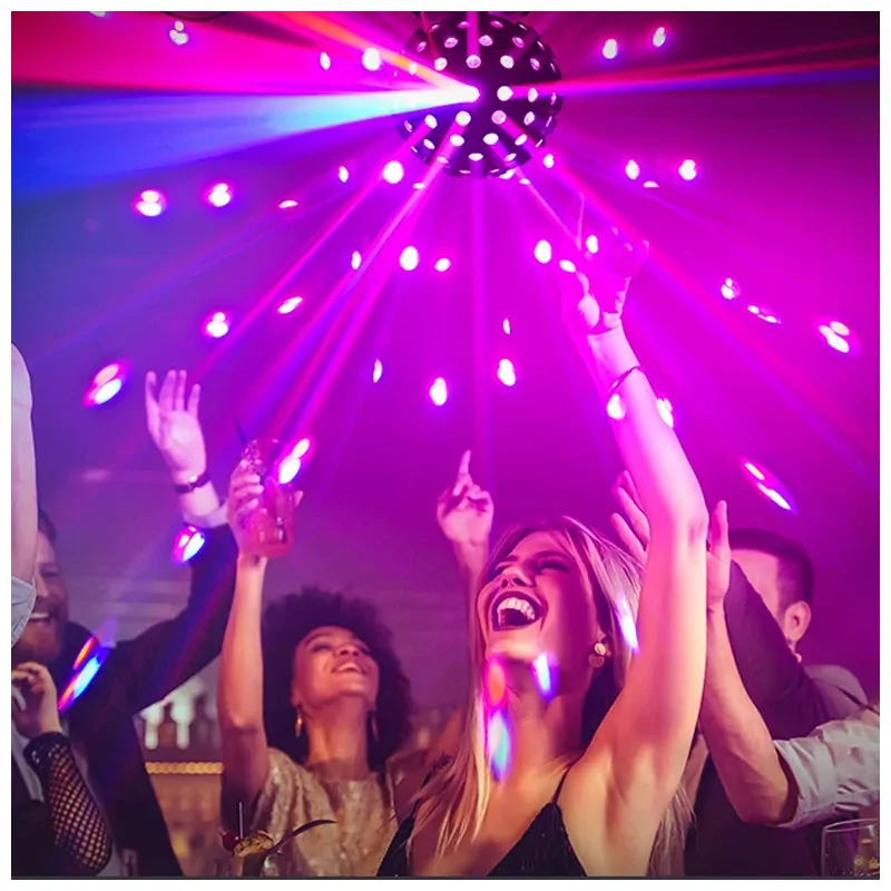 LIGHT4ME LIGHT4ME LED SPHERE 5x18W RGBWA-UV efekt świetlny LED - zdjecie 12