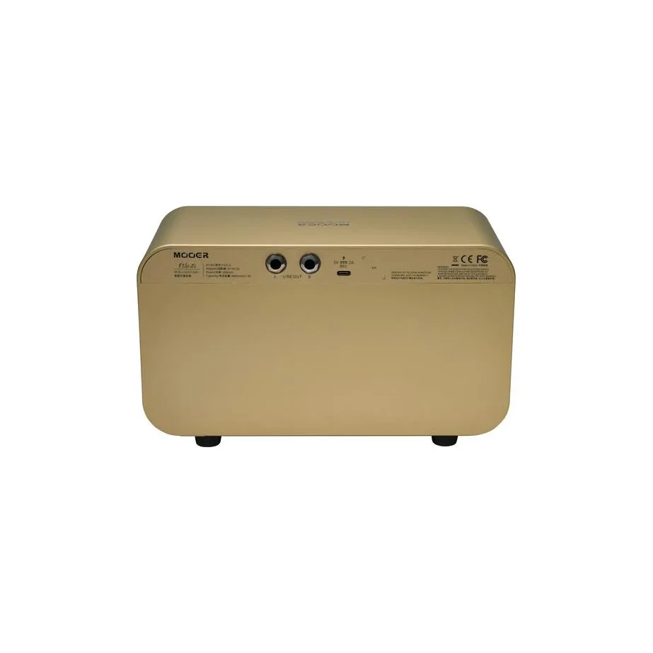 Mooer Mooer F15i Li Multi-Effects & Modeling Guitar Combo 2x 2" 15 Watt Imperial Gold - zdjecie 8