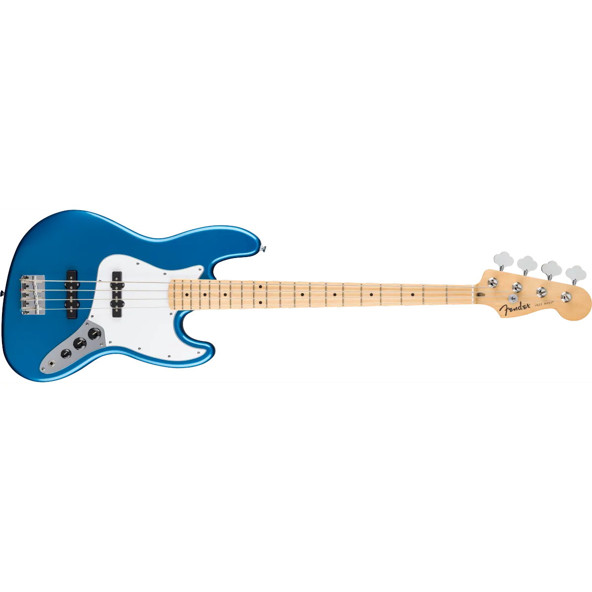 FENDER Fender Standard Jazz Bass Maple Fingerboard White Pickguard Aqua Marine Metallic