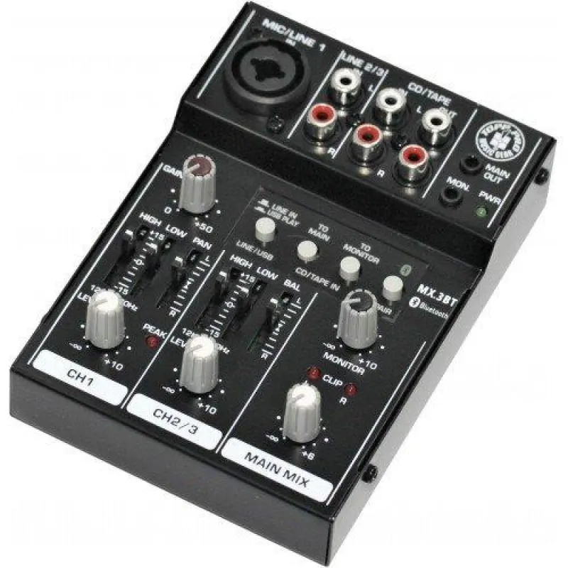 Topp Pro Topp Pro TP MX3BT - mikser analogowy