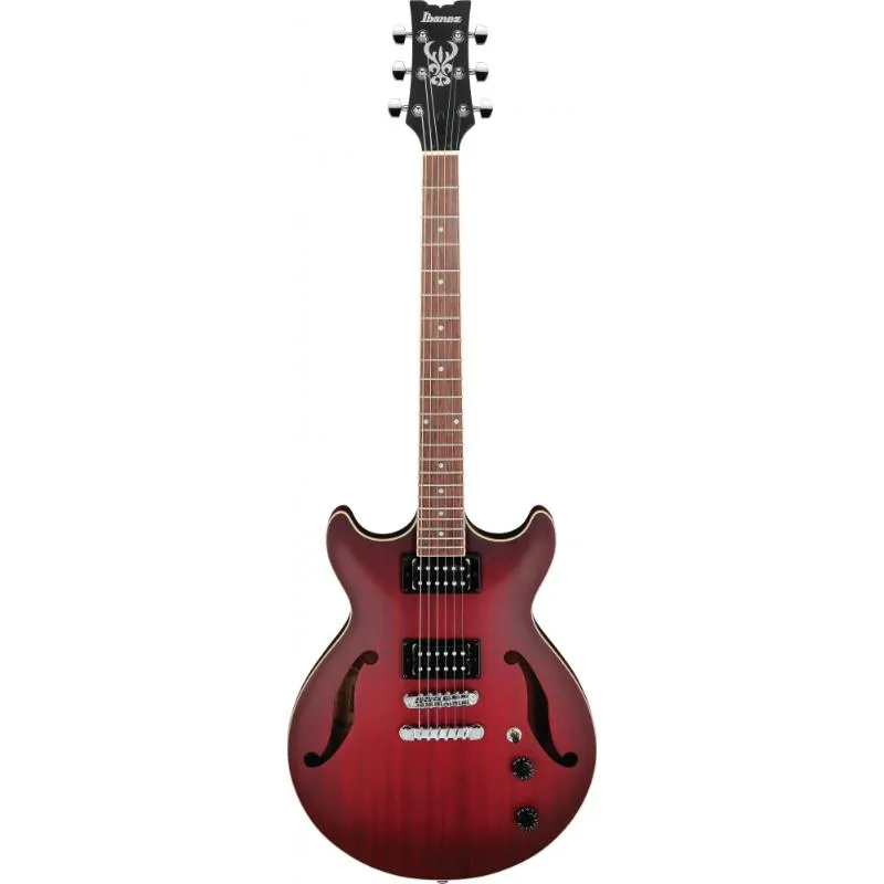 IBANEZ Ibanez AM53-SRF Sunburst Red Flat Artcore Gitara Semi Hollowbody