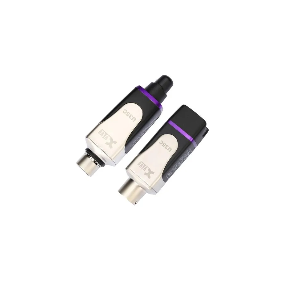 XVive XVive U35C Microphone Wireless System for Condenser Microphones 5.8 GHz zestaw bezprzewodowy do mikrofonu pojemnościowego - zdjecie 3