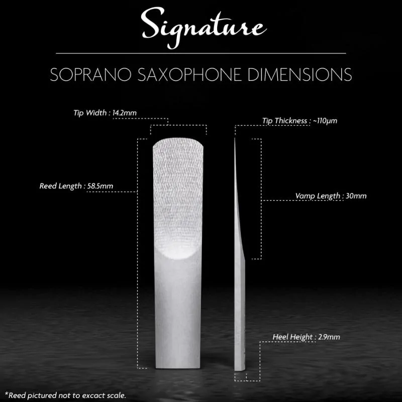 LEGERE Legere Signature 2.75 stroik syntetyczny do saksofonu sopranowego - zdjecie 3