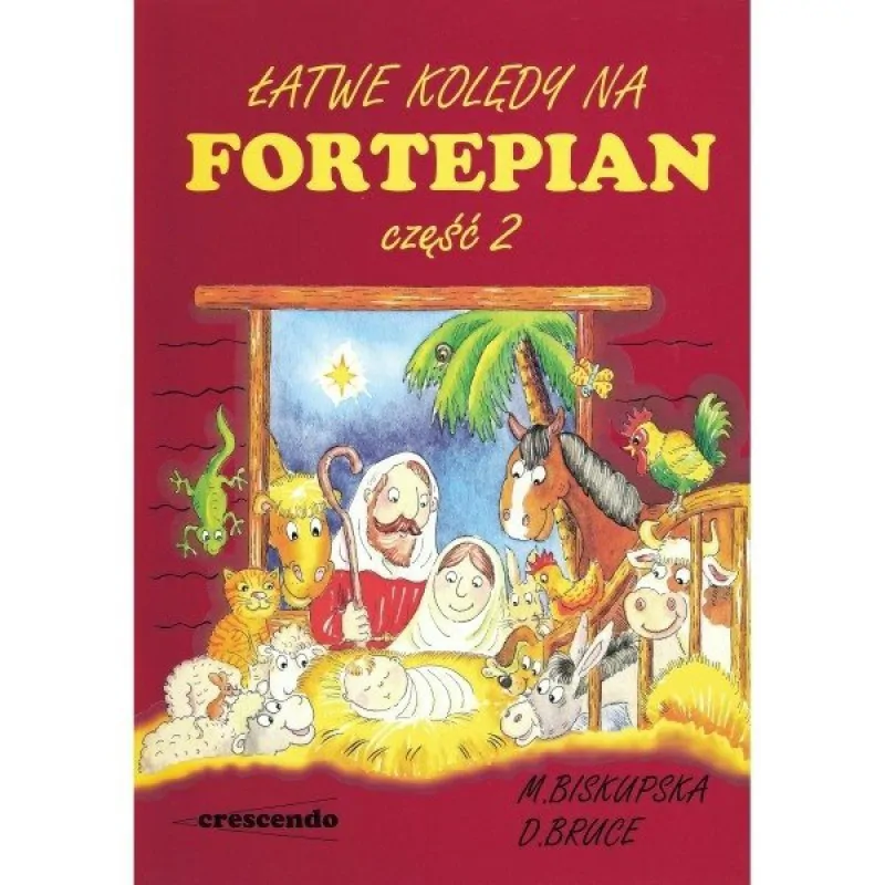 CRESCENDO CRESCENDO Łatwe kolędy na fortepian cz.2