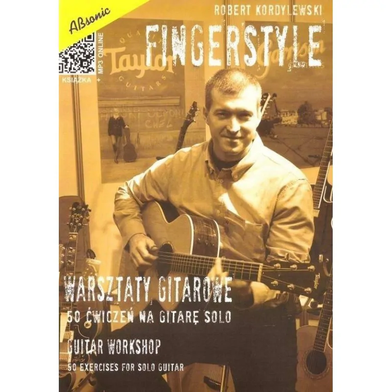 ABSONIC ABSONIC  Fingerstyle - Warsztaty gitarowe 50 ćwiczeń na gitarę solo