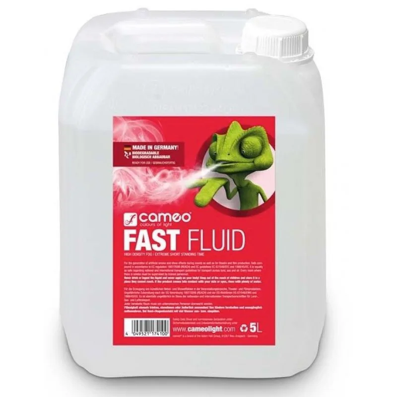 Cameo Cameo Fast Fluid 5l płyn do wytwornicy dymu dym b. gęsty i krótkotrwały