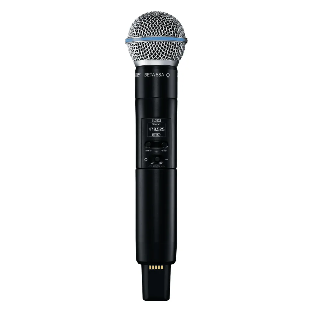 SHURE Shure SLXD2/B58=-J53 - Nadajnik "do ręki" z mikrofonem Beta58 (562-606 MHz)
