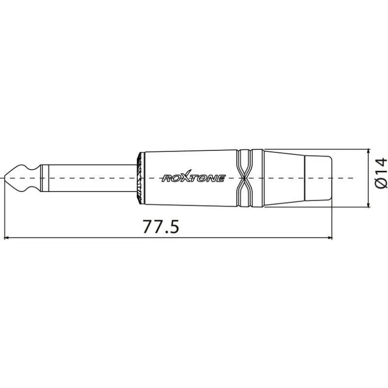 Roxtone Roxtone SSJJ210L10 Kabel 2 x Jack 6.3mm 10m - zdjecie 6