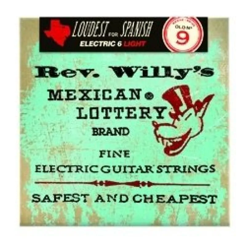 DUNLOP Dunlop Rev. Willy's 09-42 Struny do gitary elektrycznej