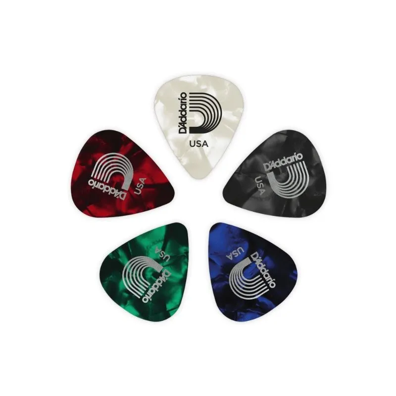 D'ADDARIO D'Addario 1CAP4-10 Classic Pearl Celluloid zestaw kostek - zdjecie 2