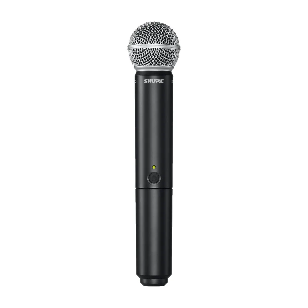 SHURE Shure BLX2/SM58=-H8E - Nadajnik "do ręki" z mikrofonem SM58 (518-542 MHz)