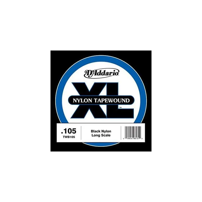 D'ADDARIO D'Addario TWB105 struna pojedyncza basowa nylon tapewound 105 - zdjecie 2
