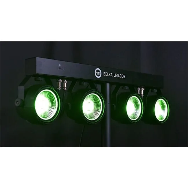 LIGHT4ME LIGHT4ME Belka LED COB PAR 4x30W statyw pokrowiec - zdjecie 11