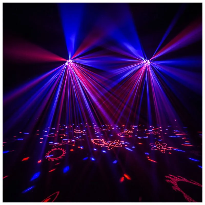 LIGHT4ME LIGHT4ME OCTALED efekt świetlny disco RGBWA flower laser stroboskop - zdjecie 9