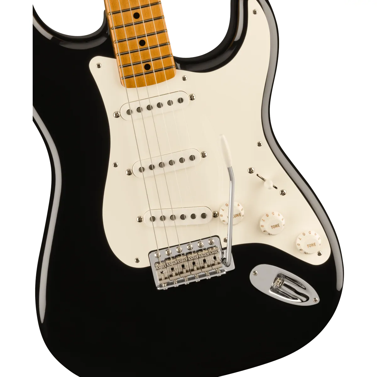 FENDER Fender Vintera II '50s Stratocaster Maple Fingerboard Black - zdjecie 3