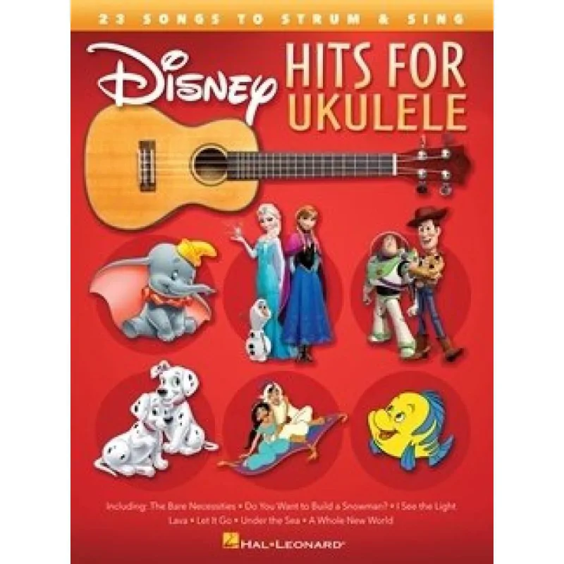 Hal Leonard Disney Hits for Ukulele