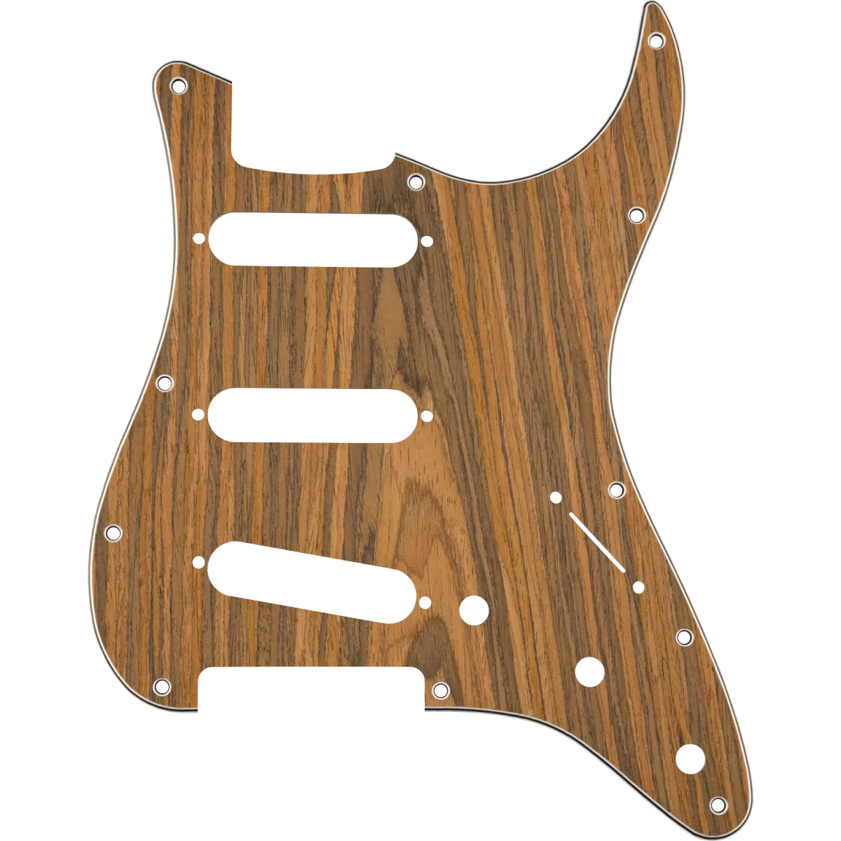 FENDER Fender Wood Stratocaster S/S/S Pickguard Rosewood płytka ochronna