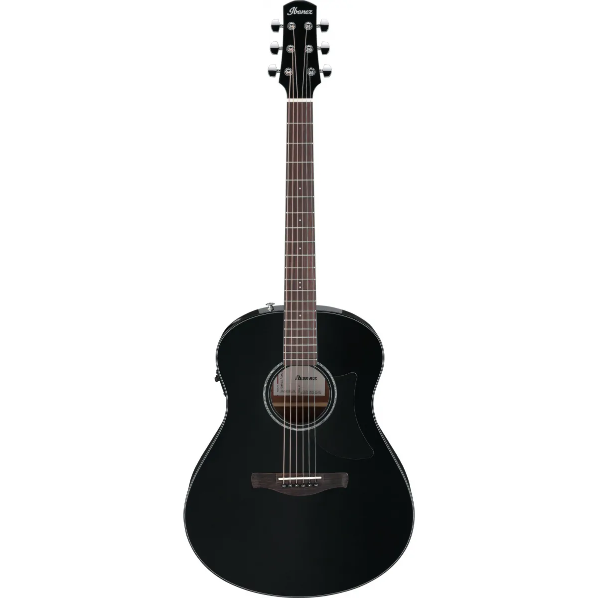 IBANEZ Ibanez AAM100E-BK Black High Gloss Gitara elektro-akustycza