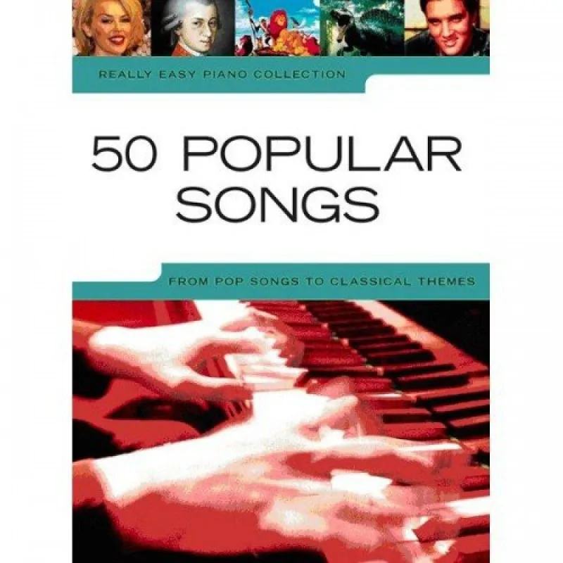 Wise Publications Really Easy Piano Collection: 50 Popular Songs - nuty na fortepian