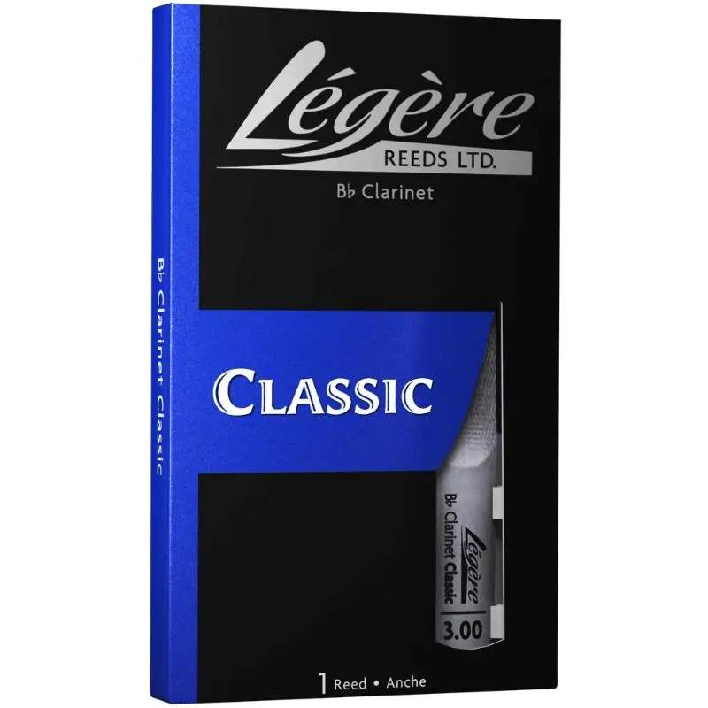 LEGERE Legere Classic 3.00 stroik syntetyczny do klarnetu Bb