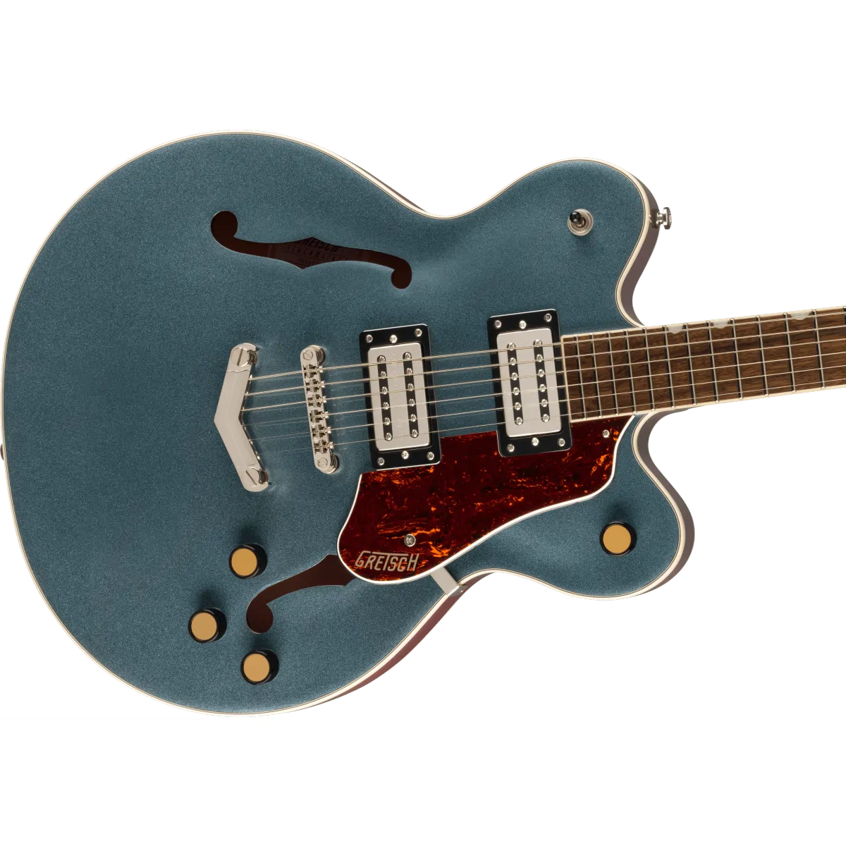 Gretsch Gretsch G2622 Streamliner Center Block Double-Cut with V-Stoptail Laurel Fingerboard Broad’Tron BT-3S Pickups Gunmetal - zdjecie 4