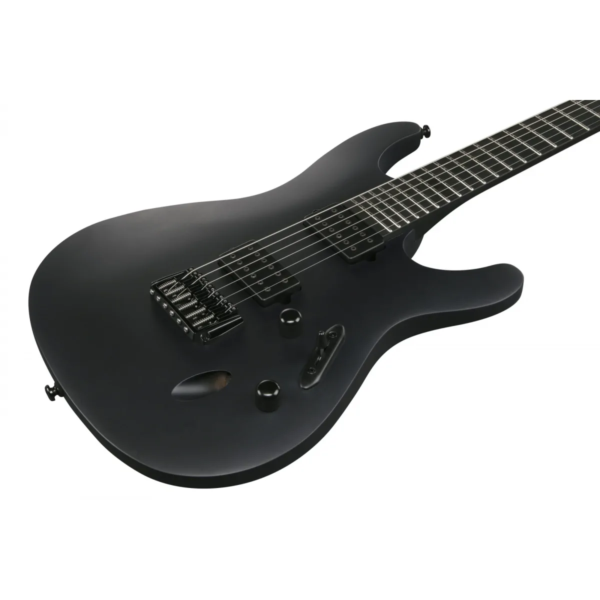 IBANEZ Ibanez S721RB-BKF Black Flat Iron Label gitara elektryczna - zdjecie 5