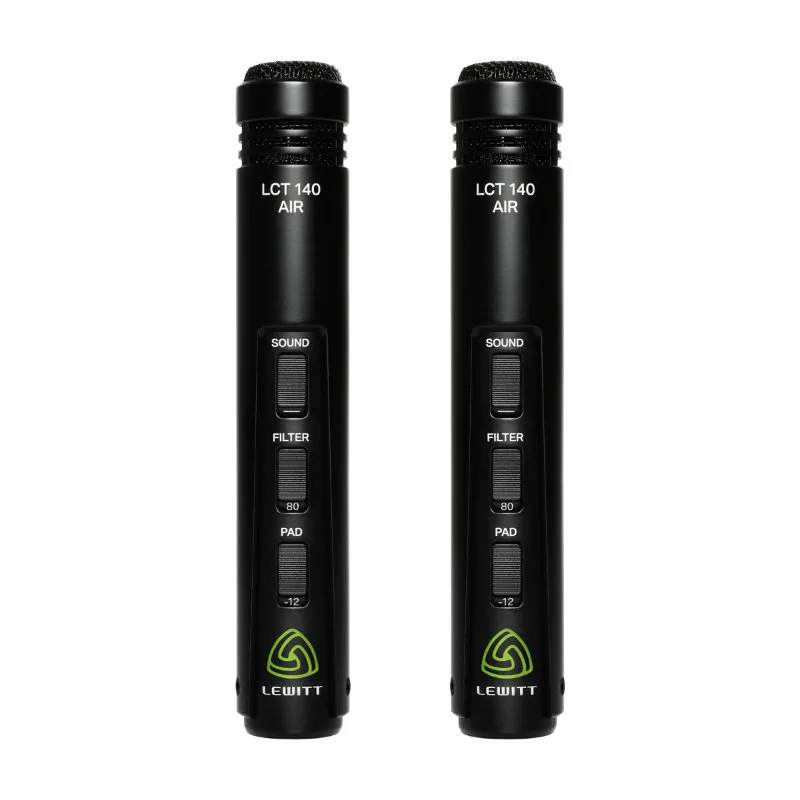 Lewitt LEWITT LCT 140 AIR stereo pair para mikrofonów pojemnościowych instrumentalnych