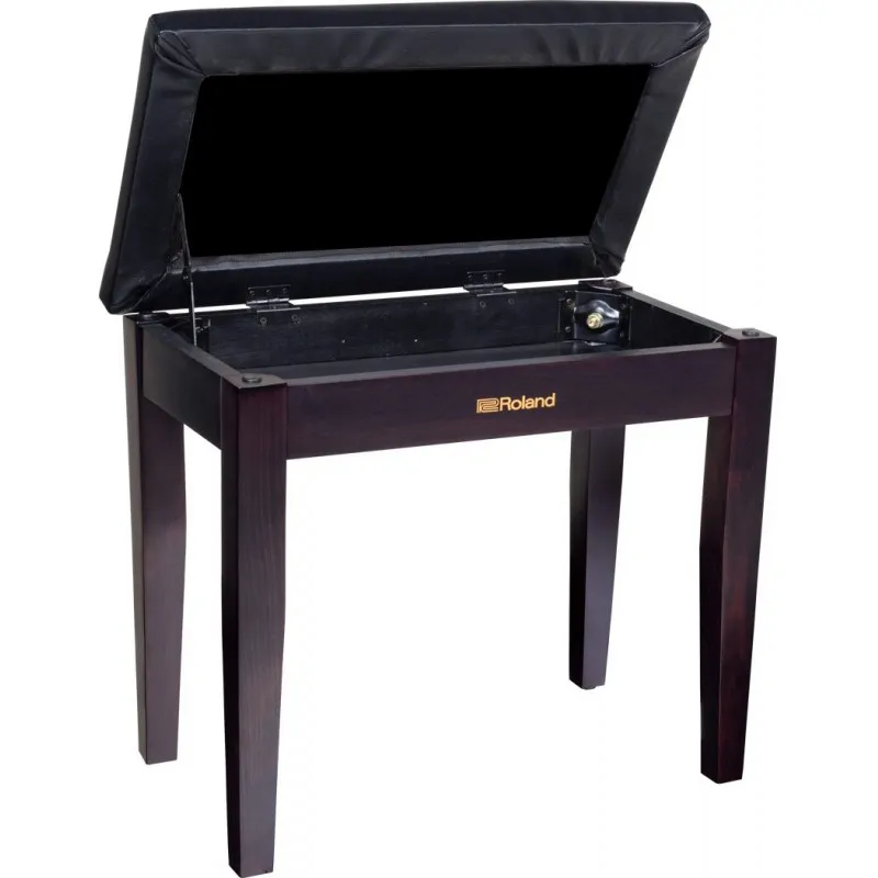 ROLAND Roland RPB-100RW palisandrowa ława do pianina ze schowkiem - zdjecie 2