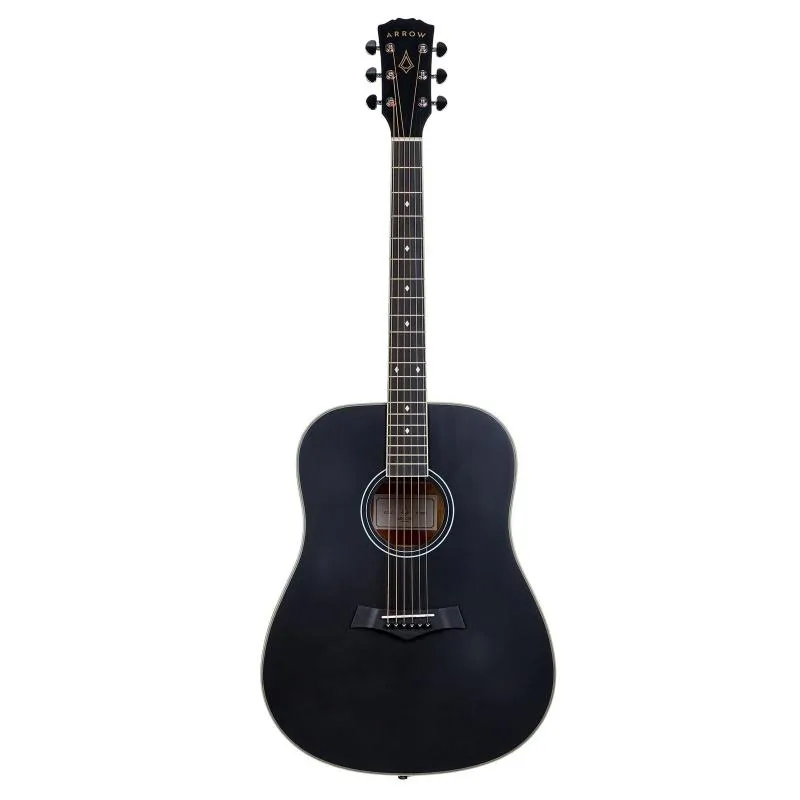 Arrow Arrow Gold D BLK Black gitara akustyczna