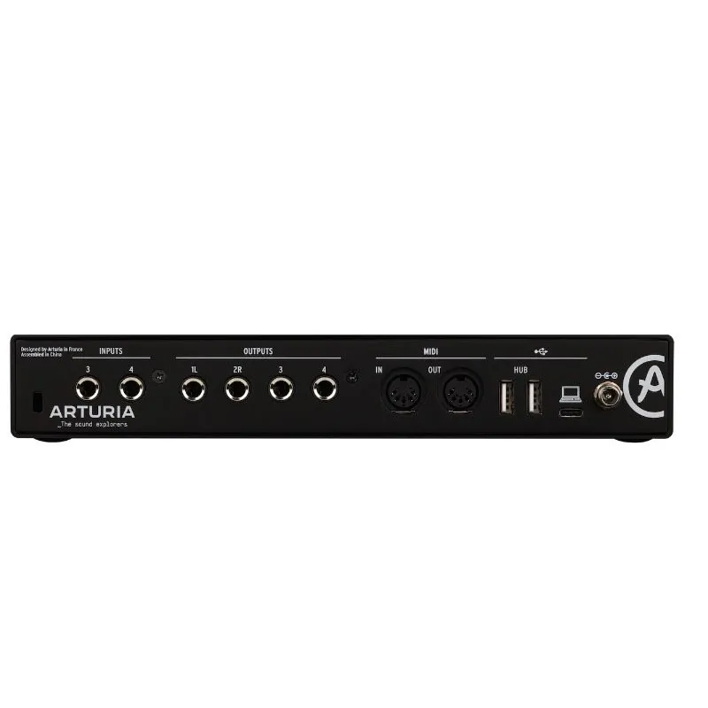 Arturia ARTURIA MiniFuse 4 Black interfejs audio midi - zdjecie 4