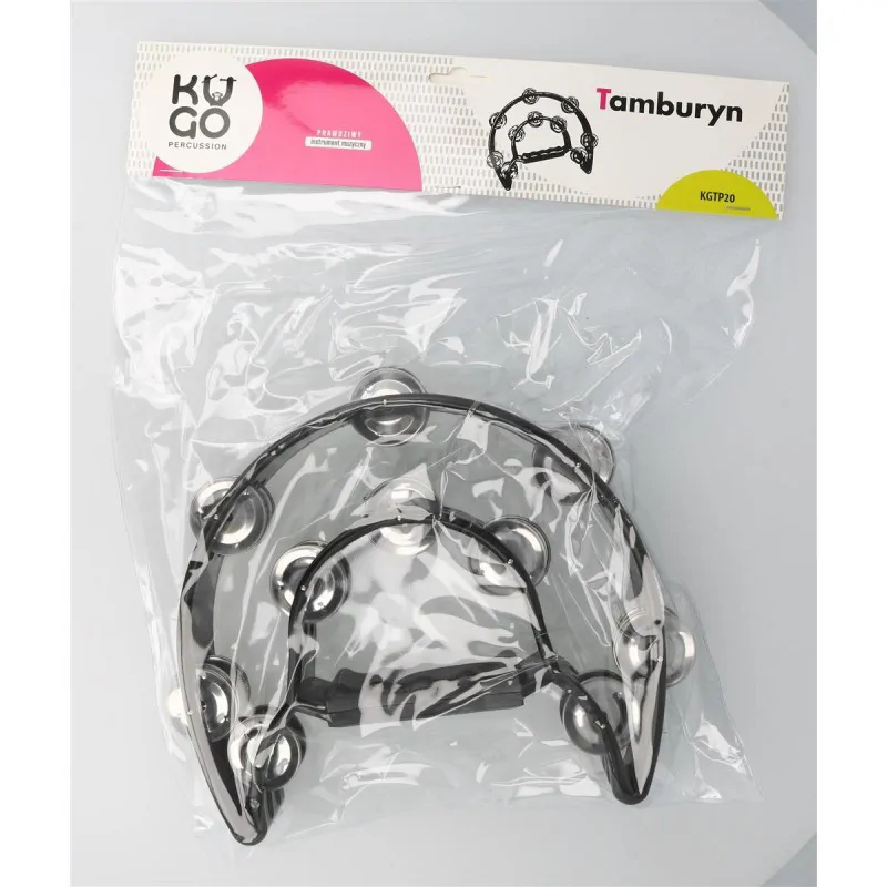 KUGO KUGO KGTP20 BLK tamburyn - zdjecie 2