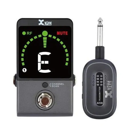 XVive XVive P58 Digital Guitar Pedal Tuner Wireless System 5.8 GHz system bezprzewodowy