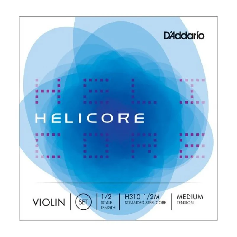 D'ADDARIO D'Addario H310 1/2 Helicore Medium struny do skrzypiec