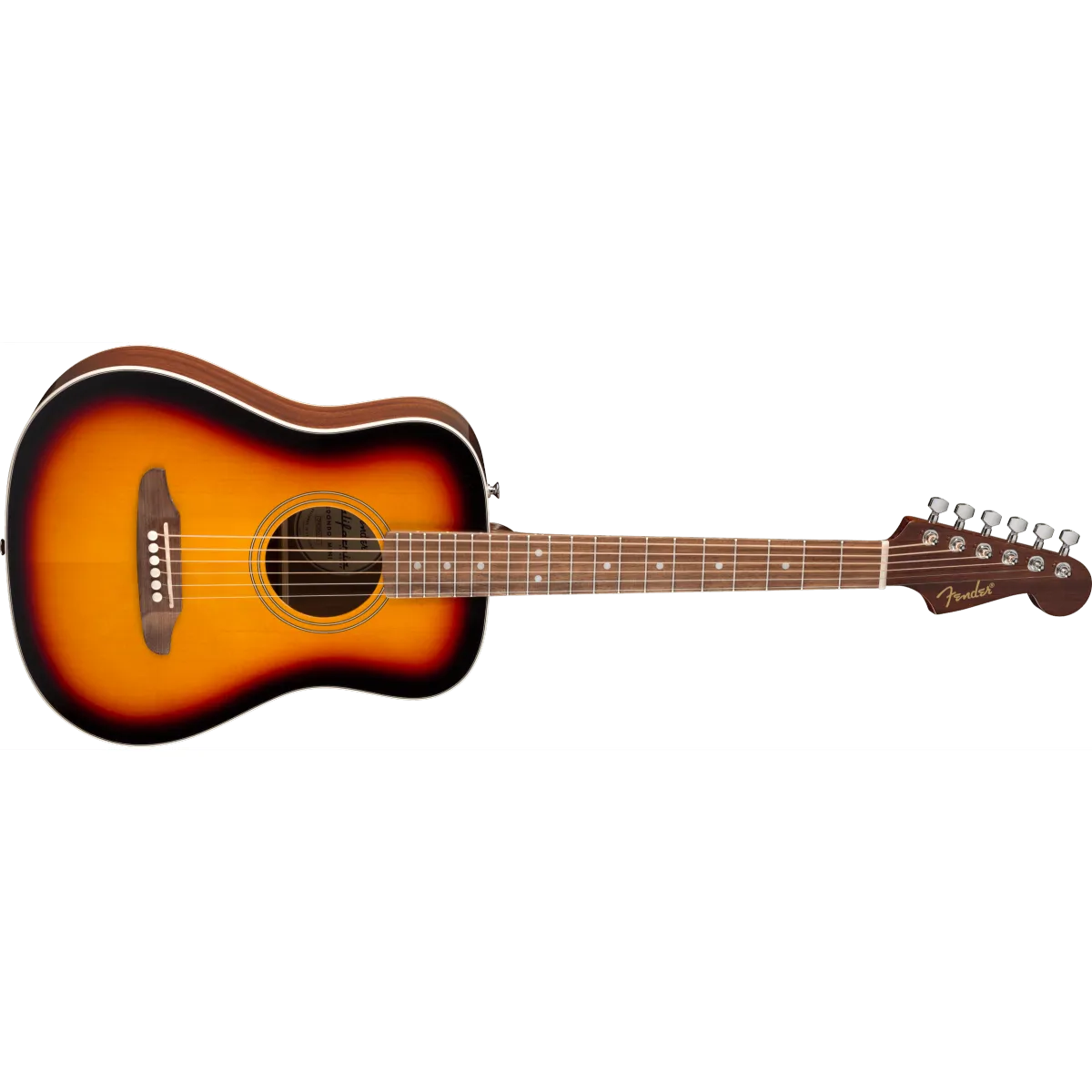 FENDER Fender California Standard Redondo Mini with Bag Spruce Top 3-Color Sunburst - zdjecie 5
