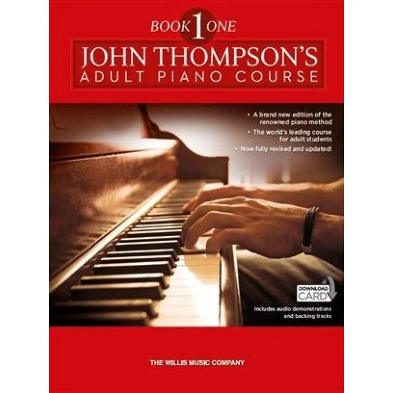 Hal Leonard John Thompson's Adult Piano Course Book 1 + Audio Access