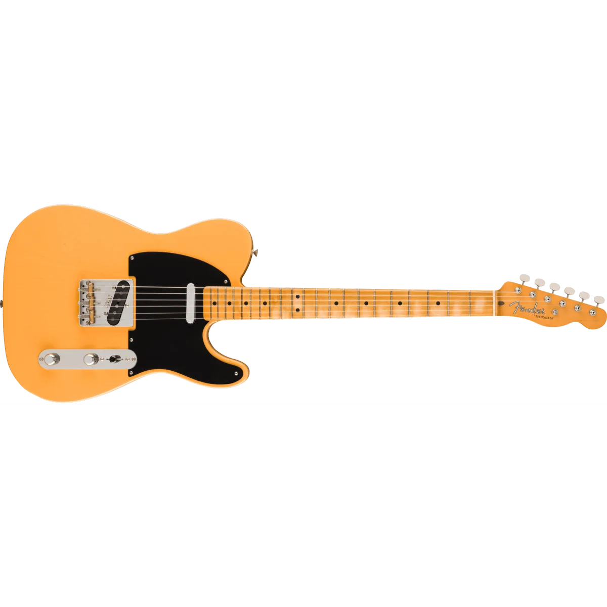 FENDER Fender 75th Anniversary Vintera Road Worn 1951 Telecaster Maple Fingerboard Butterscotch Blonde