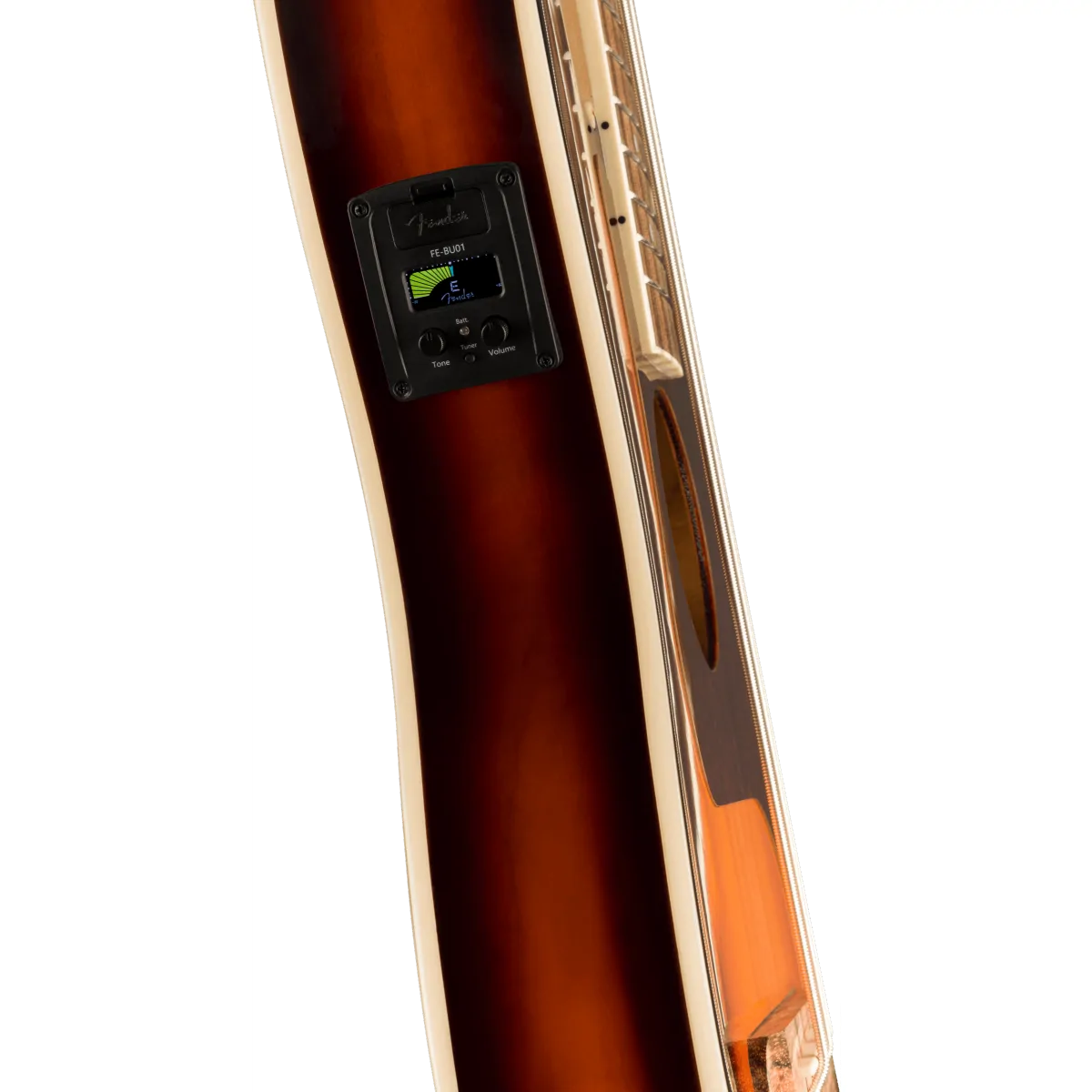 FENDER Fender Fullerton Precision Bass Uke Walnut Fingerboard Tortoiseshell Pickguard 3-Color Sunburst - zdjecie 7